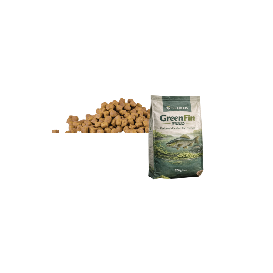 GreenFin duckweed fish feed
